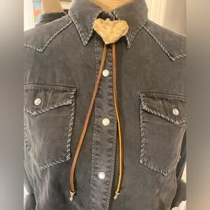 One-of-a-Kind Handcrafted Heart Rock Bolo Tie